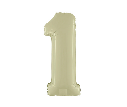 66cm Satin Olive Number 0 - 9