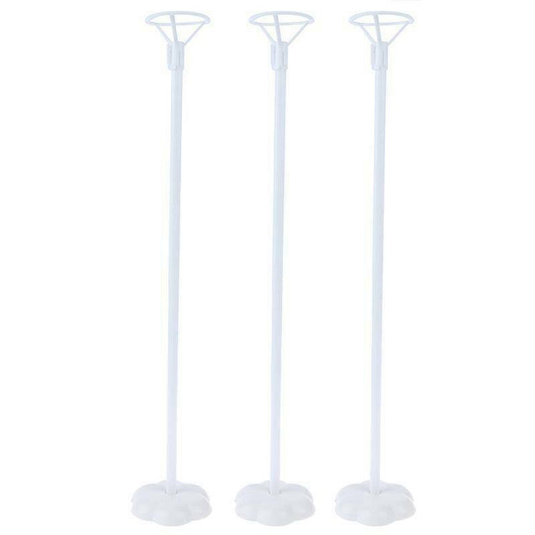 White 40cm Balloon sticks Stand Base