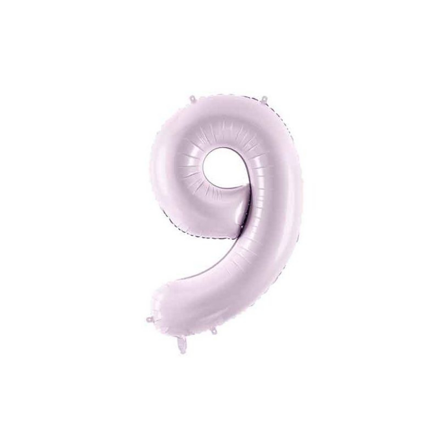 71 cm Pastel Purple Number Foil Balloon