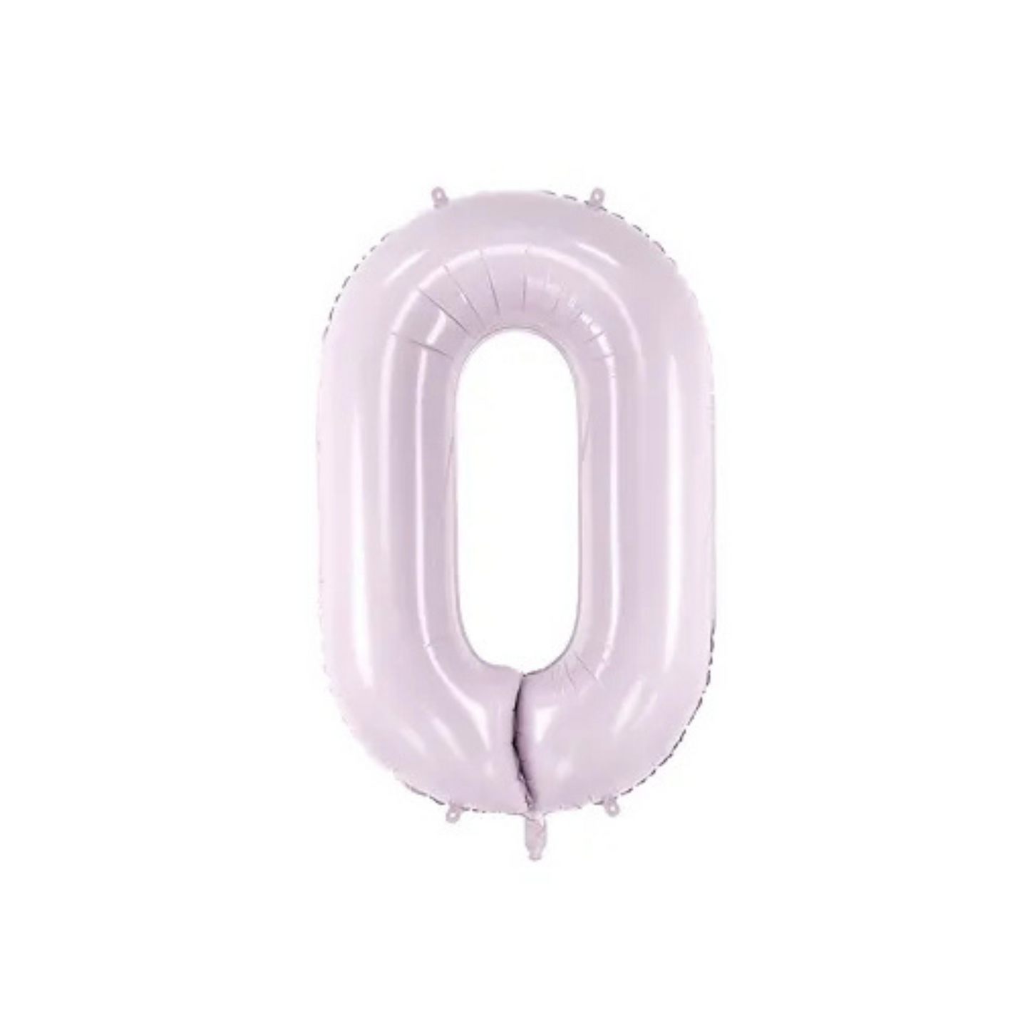 71 cm Pastel Purple Number Foil Balloon