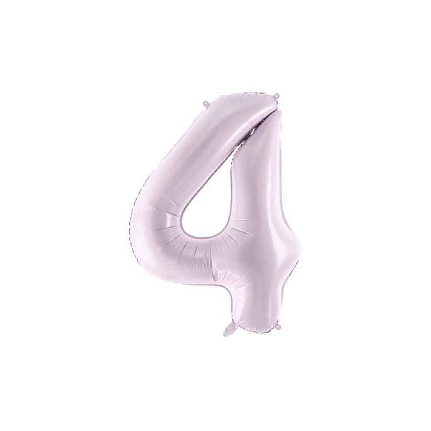 71 cm Pastel Purple Number Foil Balloon