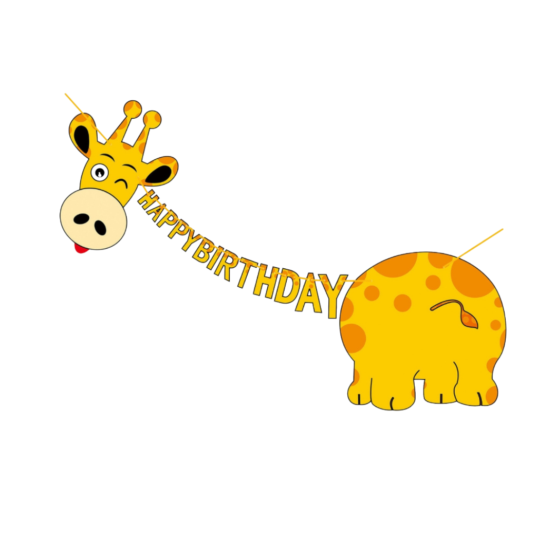 HAPPY BIRTHDAY FLAG BANNER