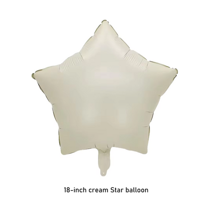 18" Retro Color Deco foil balloon.