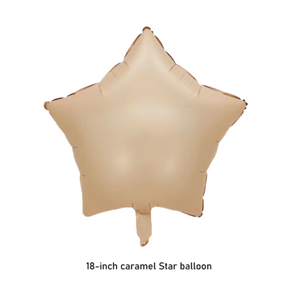 18" Retro Color Deco foil balloon.