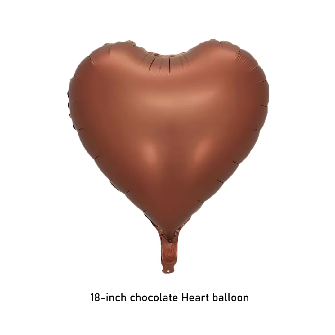 18" Retro Color Deco foil balloon.