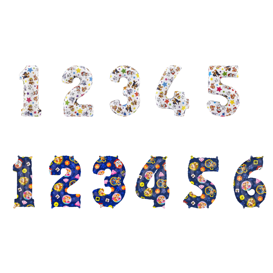 Paw patrol Number