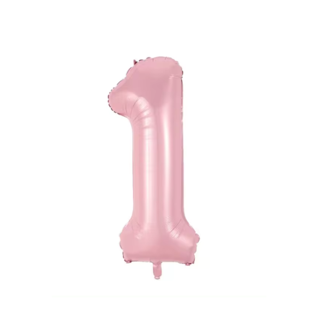 86cm Pink number 0 - 9