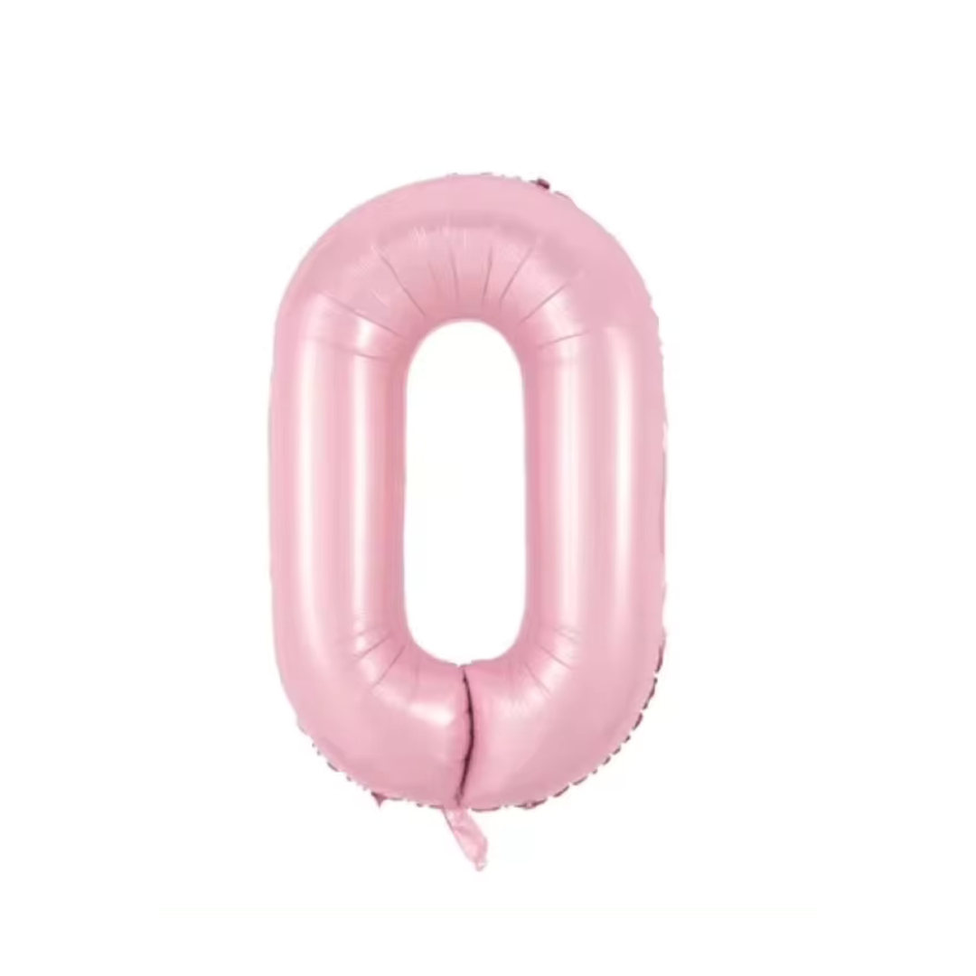 86cm Pink number 0 - 9