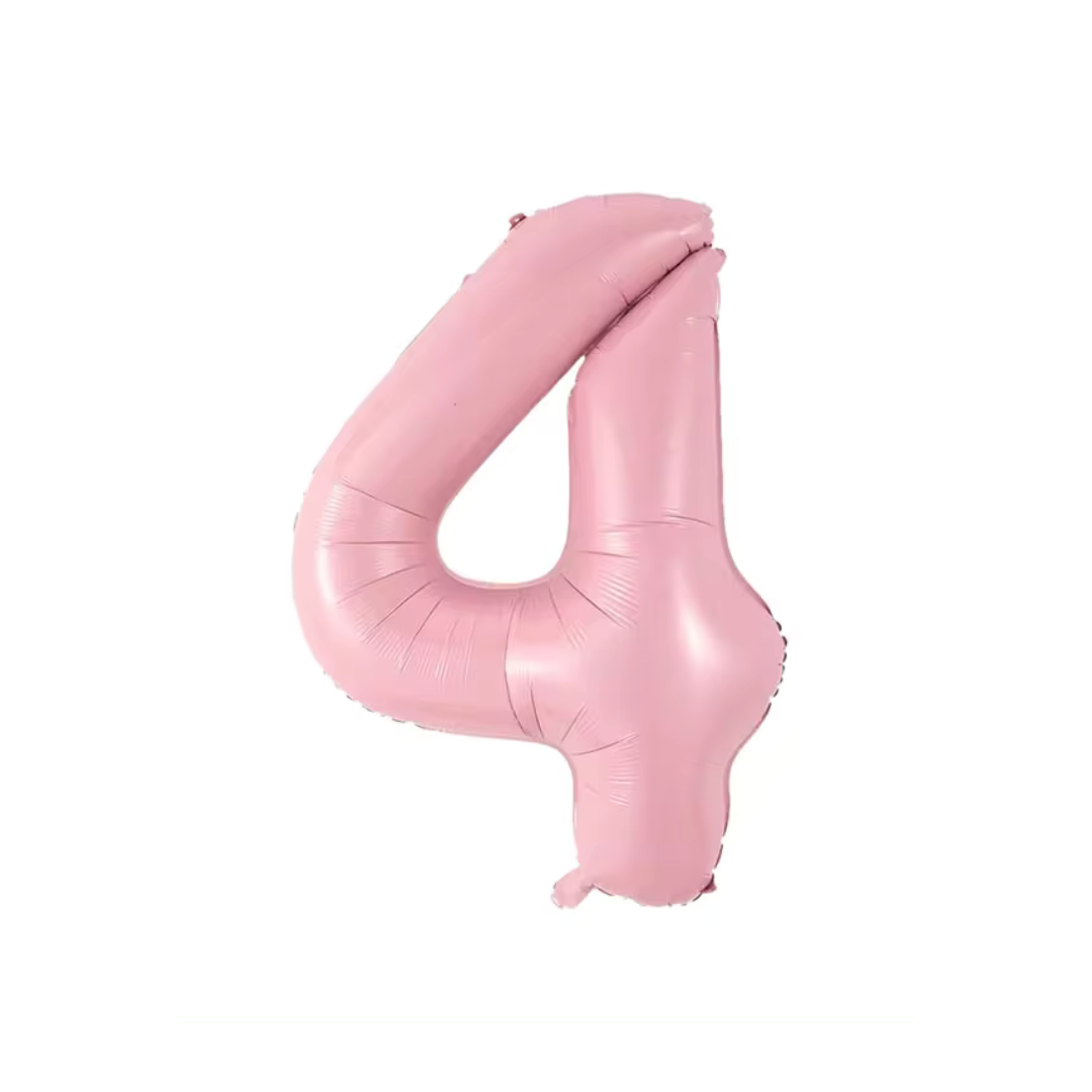86cm Pink number 0 - 9