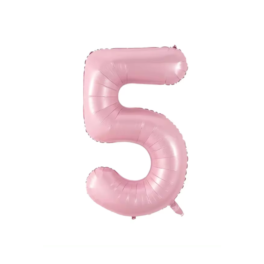 86cm Pink number 0 - 9