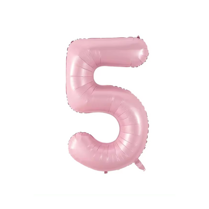 86cm Pink number 0 - 9