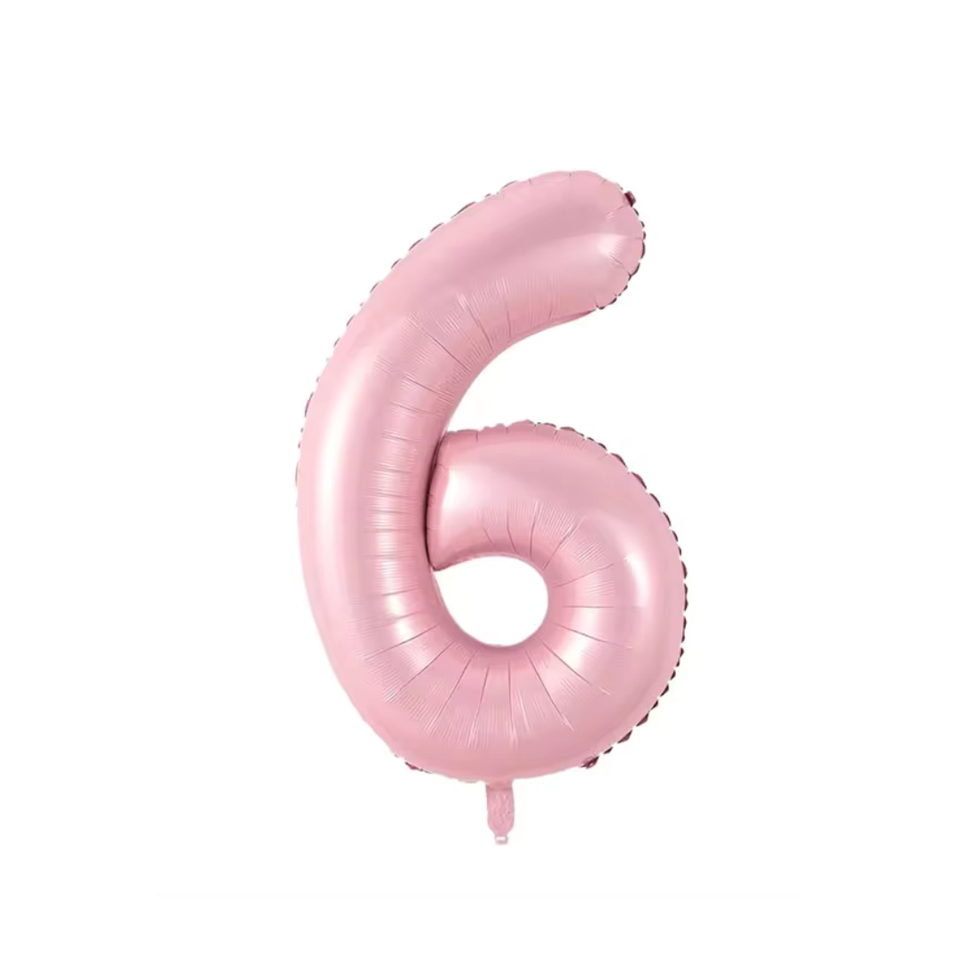 86cm Pink number 0 - 9