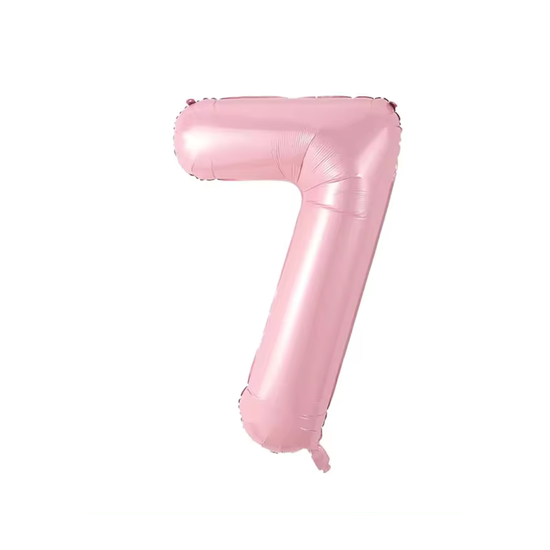 86cm Pink number 0 - 9
