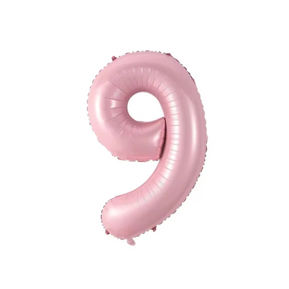 86cm Pink number 0 - 9