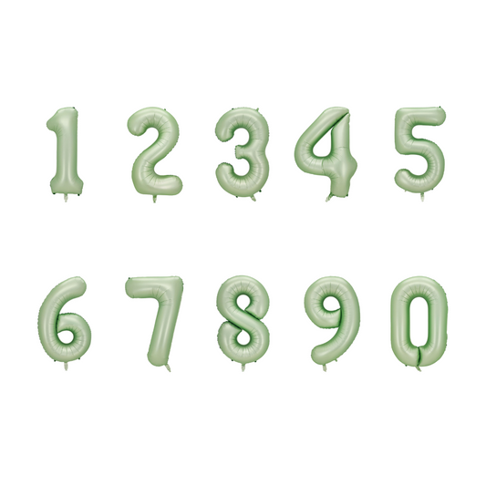 100cm Matte Oliver green 0-9.