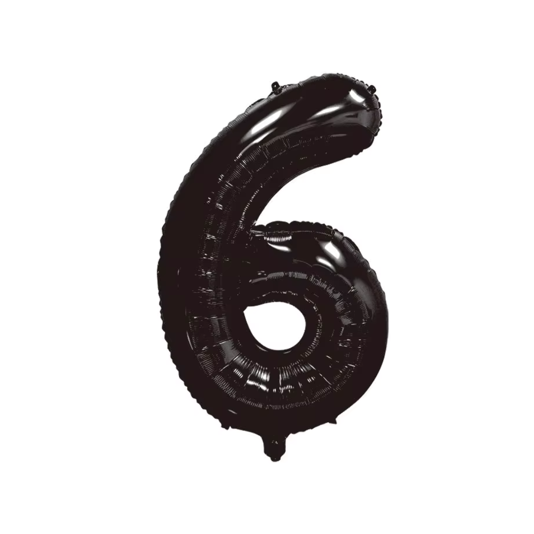 40cm  Black Number 0-9