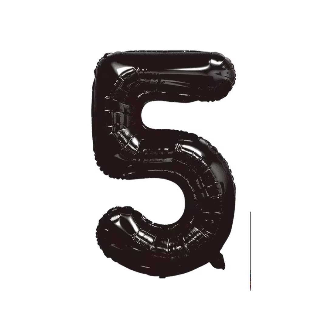 40cm  Black Number 0-9