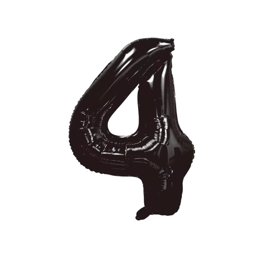 40cm  Black Number 0-9