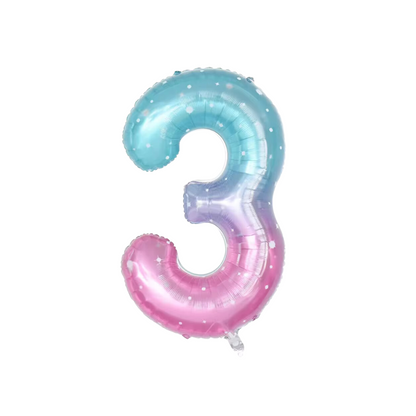 100cm JELLY OMBRE NUMBER 0-9