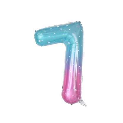 100cm JELLY OMBRE NUMBER 0-9