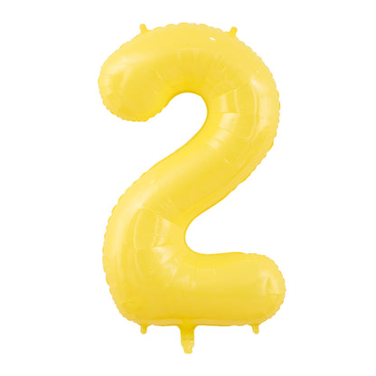 100cm Yellow Number 0-9.