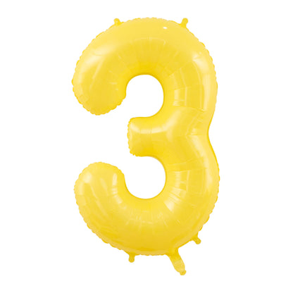 100cm Yellow Number 0-9.
