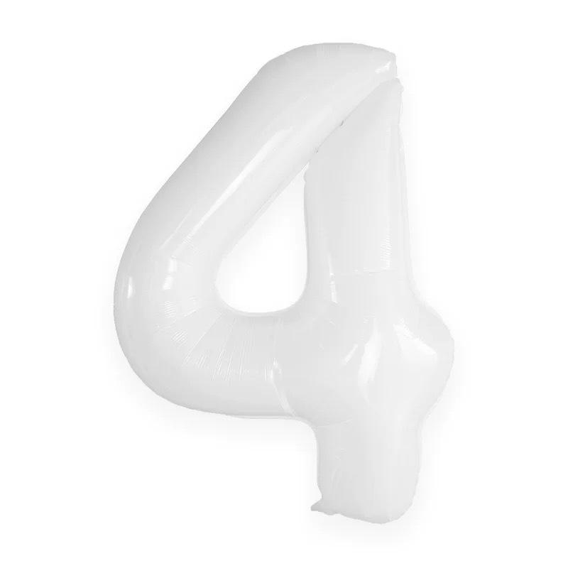 66cm White Number 0-9