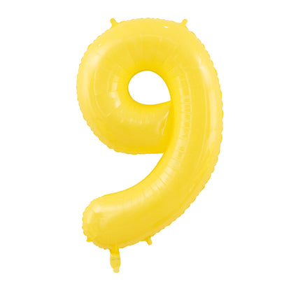 100cm Yellow Number 0-9.