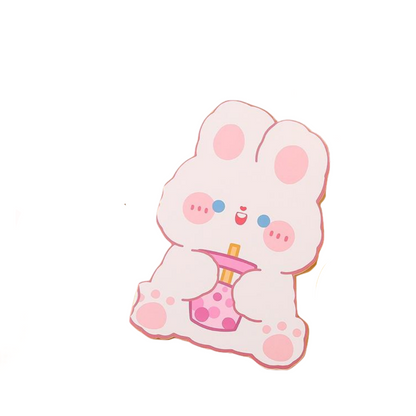 Cartoon blank greeting card