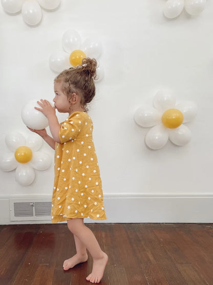 White Daisy Flower Balloon Kits